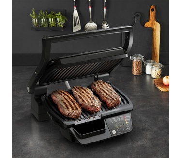 Tefal GC7P08 OptiGrill GC7P08 intelligente grill zwart