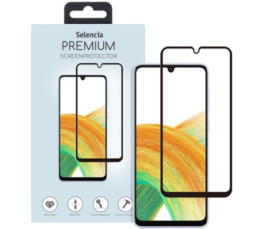 Selencia Gehard Glas Premium Screenprotector Samsung Galaxy A34 (5G)