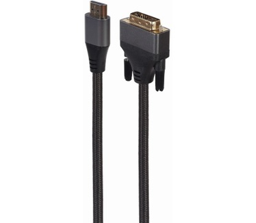 Gembird CC-HDMI-DVI-4K-6 Zwart