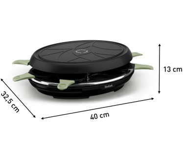 Tefal RE31E8 Raclette Neo Deco Eco Design RE31E8 8-persoons gourmetstel