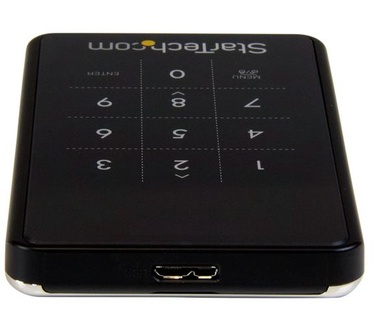 Startech.com Versleutelde SATA III behuizing voor 2,5 inch harde schijf USB 3.0