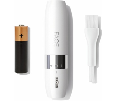 Braun Face FS1000 Mini Onthaarder, Elektrische Gezichtsontharing Voor Vrouwen, Wit