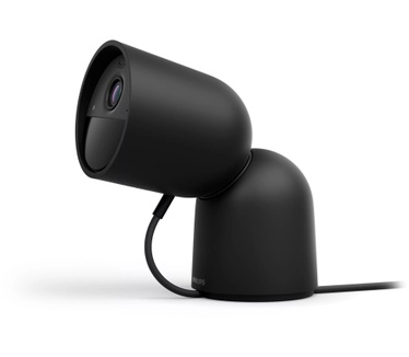 Philips Hue Secure Camera - bedraad met voet, zwart