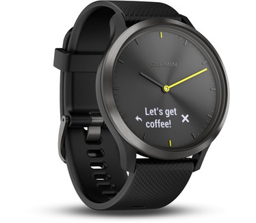 Garmin Vivomove HR Smartwatch Sport Zwart (Zwart)