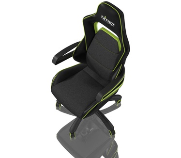 Nitro Concepts E220 Evo Gaming Chair Zwart/Groen