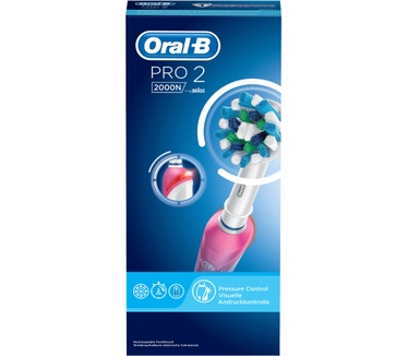 Oral-B Pro 2 2000 CrossAction Pink Elektrische Tandenborstel