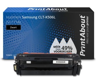 PrintAbout Huismerk Samsung CLT-K506L (SU171A) Toner Zwart Hoge capaciteit