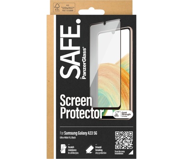 PanzerGlass SAFE Samsung Galaxy A33 5G Case Friendly - Black (SAFE95101) (Samsung - Galaxy A33 5G)