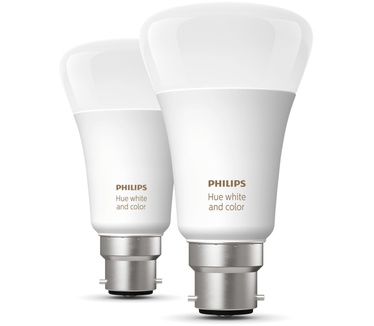 Philips Hue White & Color Ambiance Bluetooth (1100 lumen, 9W) 2-pack