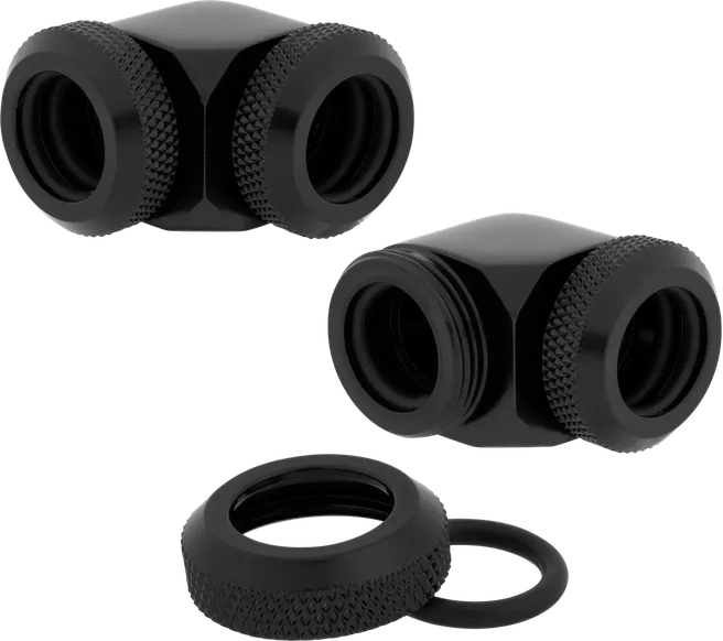 Raccordi Idraulici Corsair Hydro X 90° - Per Tubi Rigidi 12mm, Confezione Da 2 - Foto 12