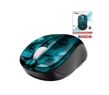 Trust Vivy Wireless Mini Mouse - Aqua