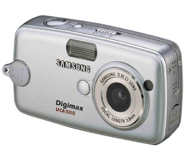 Samsung Digimax U-CA 505 (5MP, 35mm, f/3.2)
