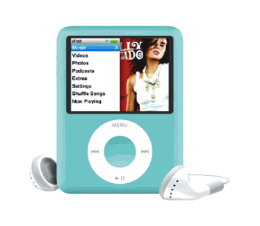 Apple iPod Nano V3 8GB Blauw