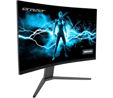 Medion ERAZER Spectator X10 Curved monitor, 68,6 cm (27''), QHD-beeldscherm, 165 Hz, HDMI®-aansluiting en DisplayPort