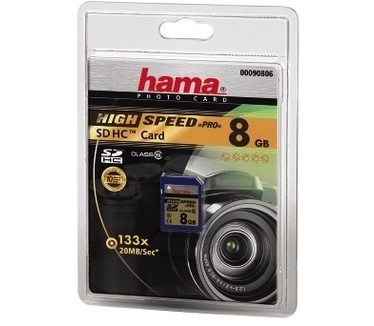 Hama HighSpeed Pro SD HC 8GB Class 6