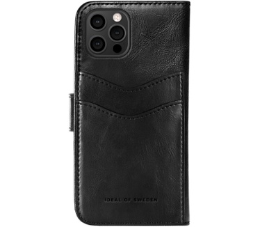 iDeal of Sweden Magnet Wallet+ (iPhone 12 Pro) Zwart