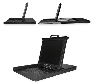 Startech.com 8-Port Rackmount KVM Console with 17” Display