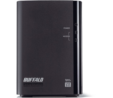 Buffalo DriveStation Duo USB 3.0 8TB Zwart