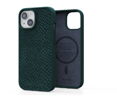 Njord byElements Salmon Leather Magsafe