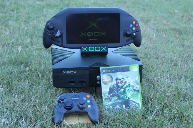 Xbox-handheld ontwikkeld door modder Redherring32. - Bron: Redherring32 op X