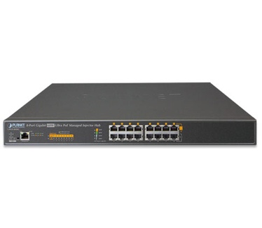 Planet UPOE-800G 8-poort Ultra POE Gigabit injector HUB