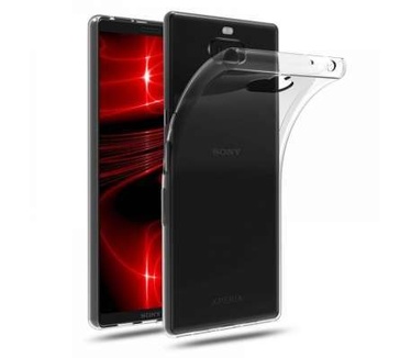 qMust Sony Xperia 10 Plus Flexibel Hoesje Transparant