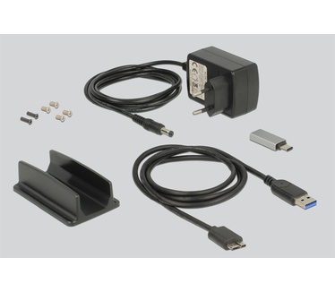 Delock SATA HDD > USB 3.1 Gen 2 Zwart