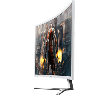 HKC NB34C 34 inch Curved 100Hz Gaming Full HD LED Monitor 21:9 Wit, Zilver