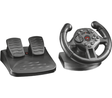 Trust GXT 570 Wiel + Pedalen PC,Playstation 3 Zwart