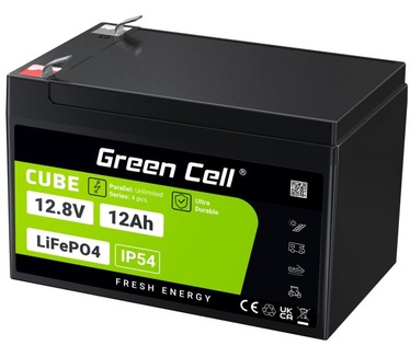Green Cell LFPGC12V12AH