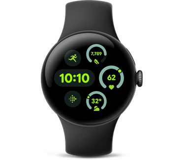 Google Pixel Watch 3, 41mm Zwart (Zwart)