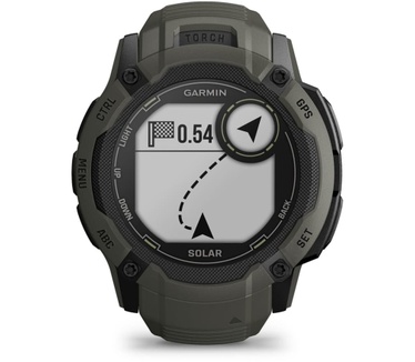 Garmin Instinct 2X Solar 50mm Standaard Zwart (Groen)