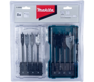 Makita E-08698 Speedborenset 8-delig