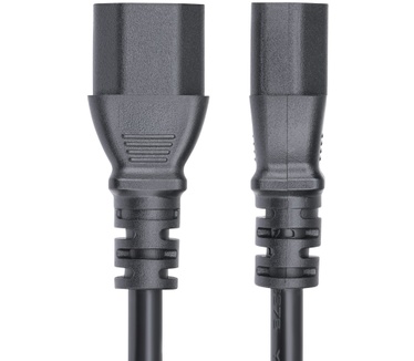 Startech.com 4,5m Stroom Verlengkabel, C14 naar C13 PDU Stroomkabel, 15A 250V, 14AWG, AC Power Kabel voor PDU/Power Supply, KEMA-KEUR Gecertificeerd