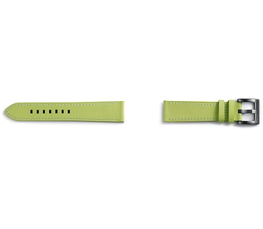 Samsung Gear Sport Lederen-Armband - Groen