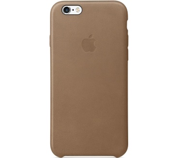 Apple Originele Hard Cover echt leer Bruin voor iPhone 6/6S Bruin