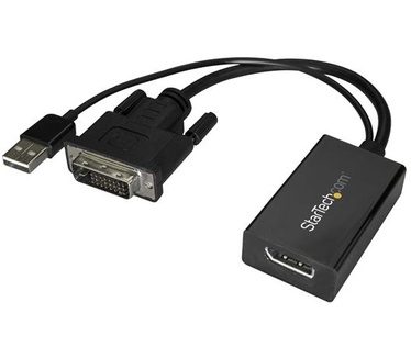 Startech.com DVI naar DisplayPort adapter met USB Power 1920 x 1200