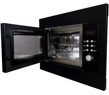 Exquisit Exquisit EMW2546HIBLACK - Combi magnetron - Inbouw - 5 Jaar Garantie - 25 liter - Zwart