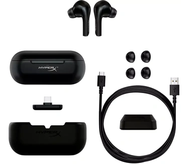 HyperX Cloud MIX Buds Wireless Gaming Earbuds (Zwart) (Zwart)
