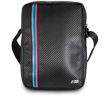 BMW Carbon Tricolor Tablet Tas (Scherm tot 8 Inch) - Zwart