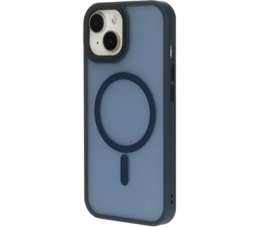 Mobiparts Hardcover Apple iPhone 15 Satin Blue (Magsafe Compatible)