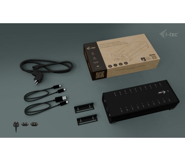 i-tec USB-C/USB-A Metal Charging + data HUB, 15W per port, 20x USB-C