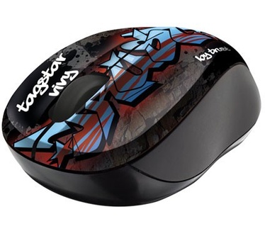 Trust Vivy Wireless Mini Mouse - Graffiti