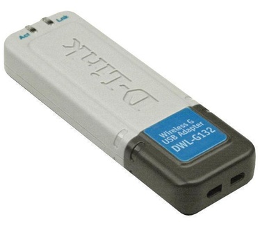 D-Link DWL-G132 108Mbps draadloze USB-adapter met houder