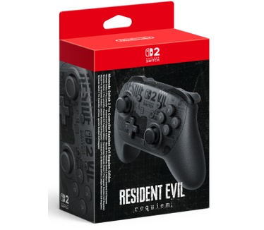 Nintendo Switch 2 Pro Controller - Resident Evil Requiem Edition