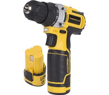 Powerplus POWX0042LI Accuboormachine - 12 V - Incl. 2 Li-ion accu's