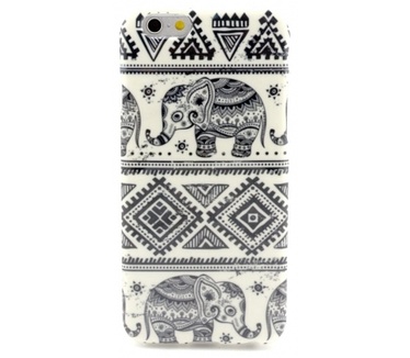 Kees Gel Hoesje Apple iPhone 6 - Oosterse Olifant