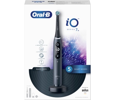 Oral-B Oral-B iO - 7n - Black Elektrische Tandenborstel Ontworpen Door Braun