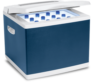 Mobicool Hybrid Kühlbox MB40 12/230 V Koelbox Energielabel: A++ (A+++ - D) Hybride (compressor & thermo-elektrisch) 12 V, 230 V Blauw 38 l