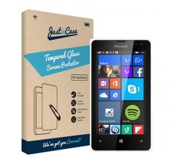 Just in Case Tempered Glass Microsoft Lumia 532 - Arc Edge